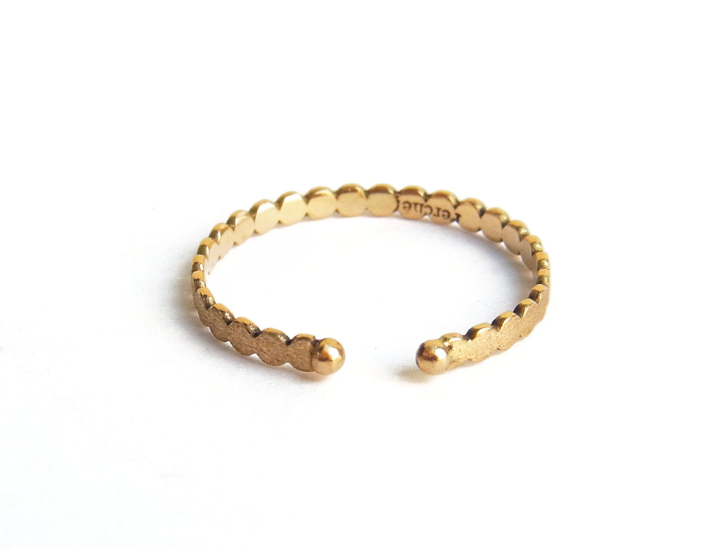 marumaru ring earcuff 1/K18 (片耳)