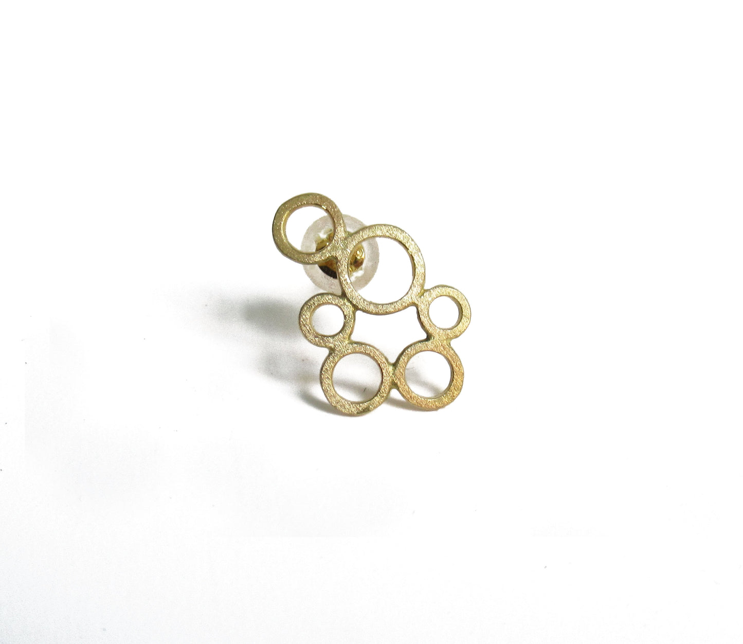 bubble earring 1 / K18 (片耳)
