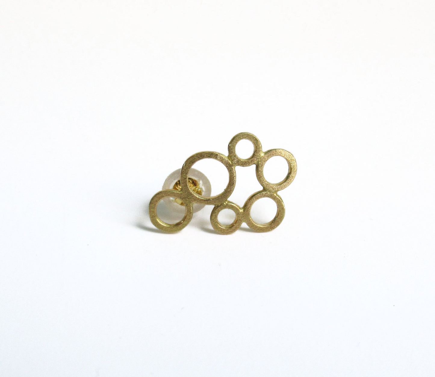bubble earring 1 / K18 (片耳)