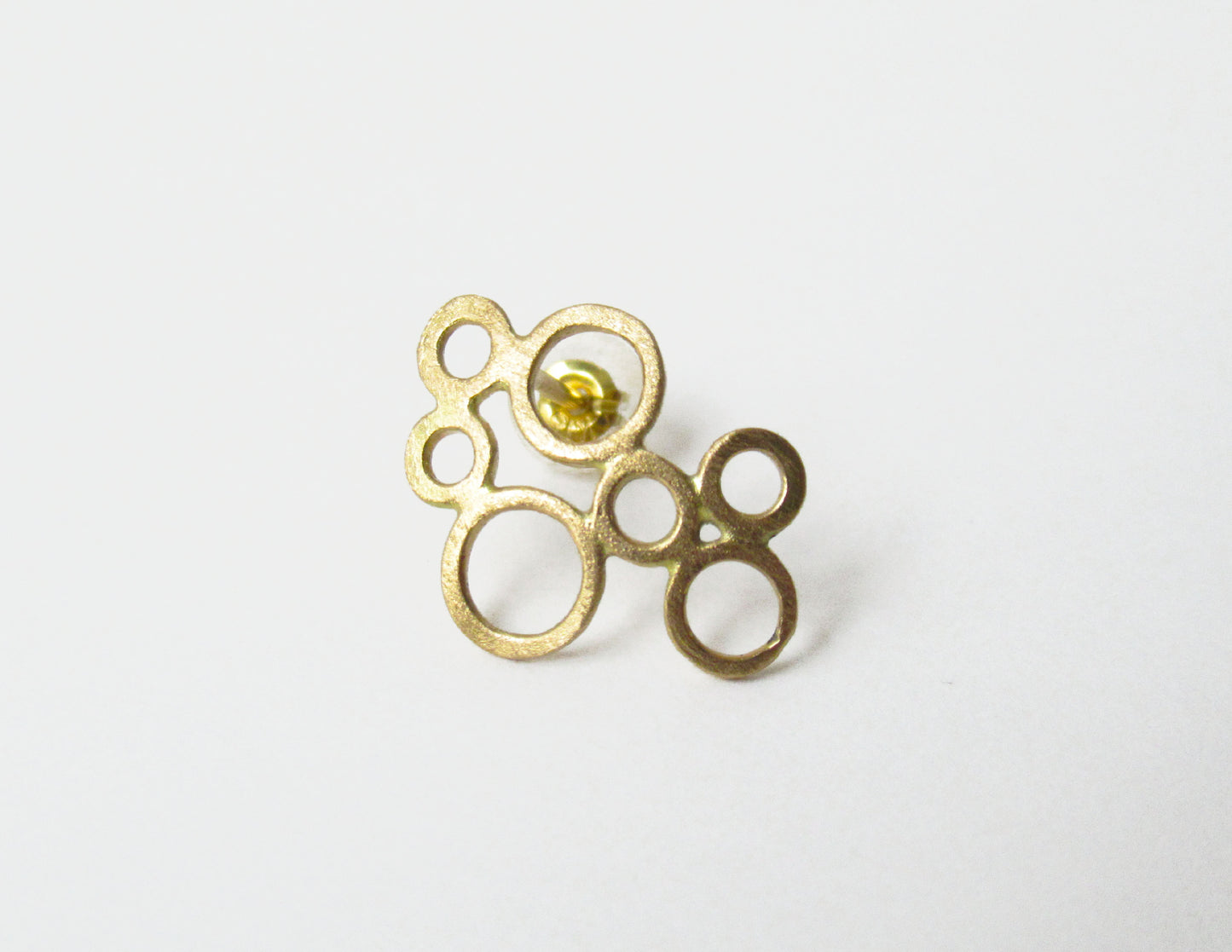 bubble earring 2 / K18 (片耳)