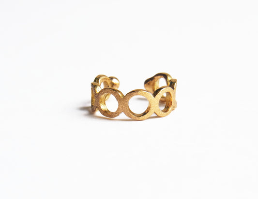 circle  earcuff / K18 (片耳)