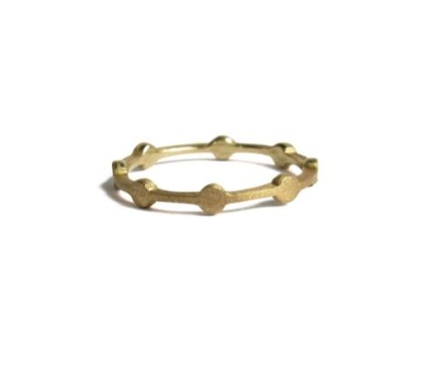 maru-line ring / K18
