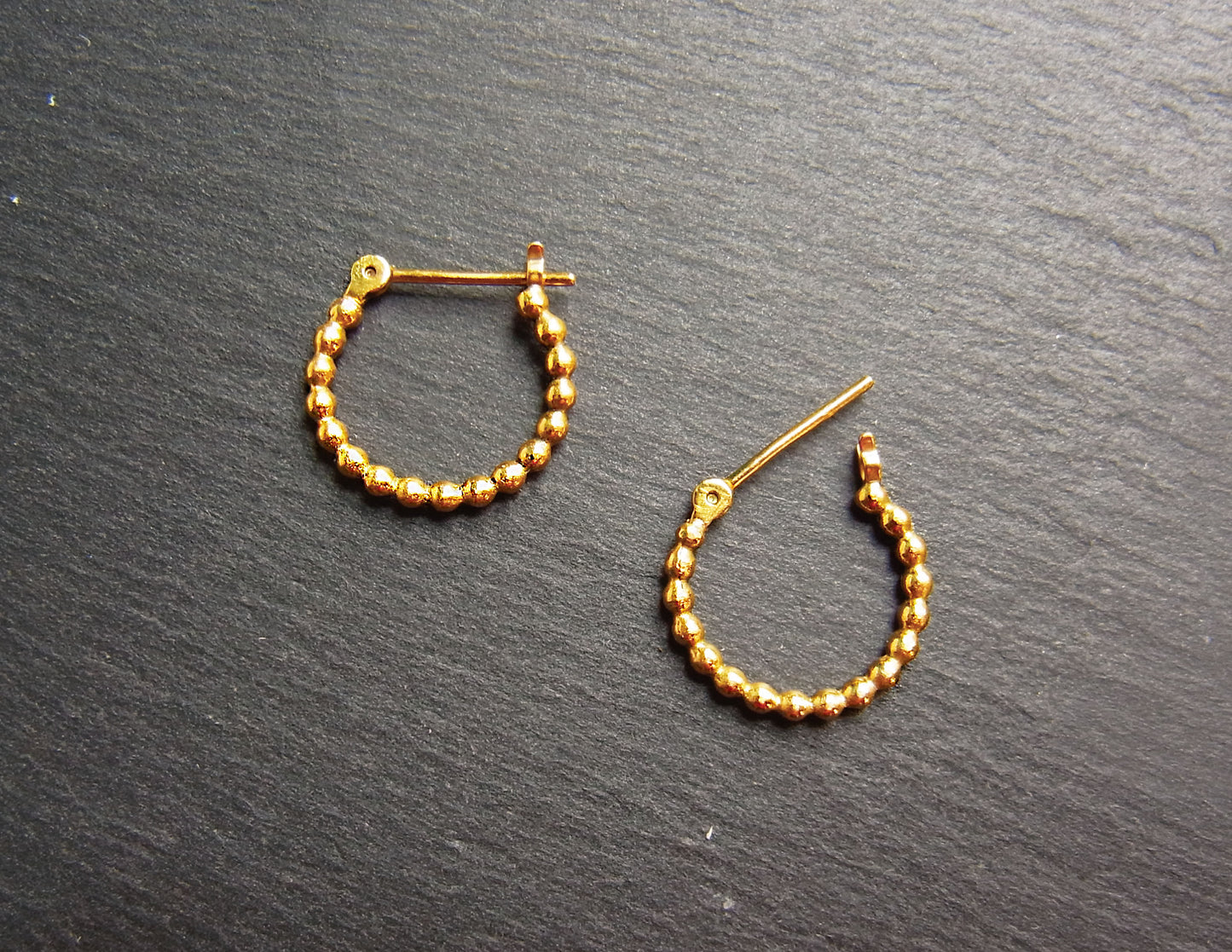 taubutsubu  hoop earring  / K18 (片耳)